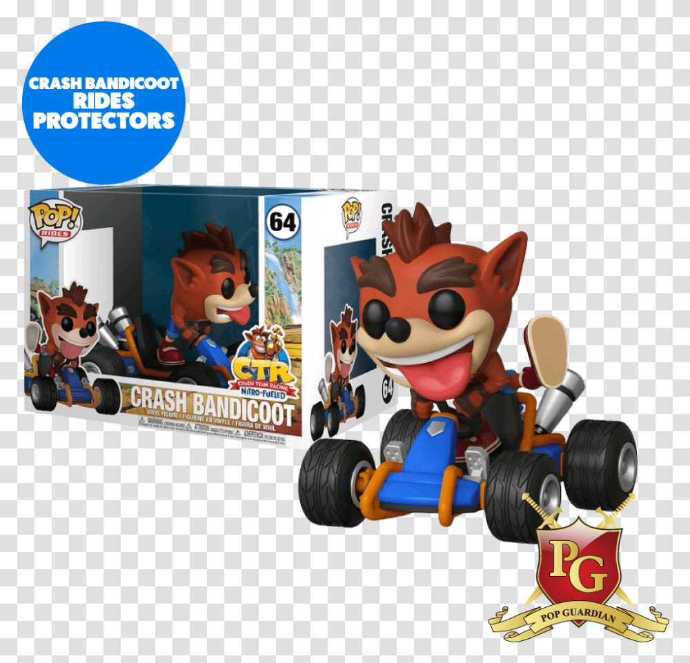 Crash Bandicoot, Super Mario, Toy, Kart, Vehicle Transparent Png