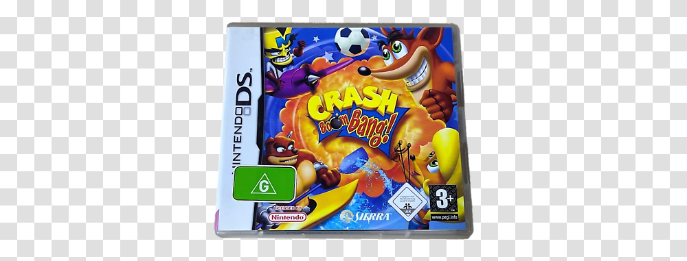 Crash Boom Bang Nintendo Ds 3ds Game Complete Bandicoot Ebay Crash Boom Bang, Monitor, Screen, Electronics, Display Transparent Png