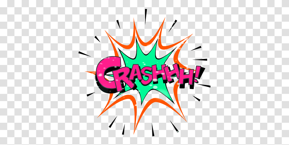 Crash Crash Accident Collision Car Crashhh Collision Comic Transparent Png