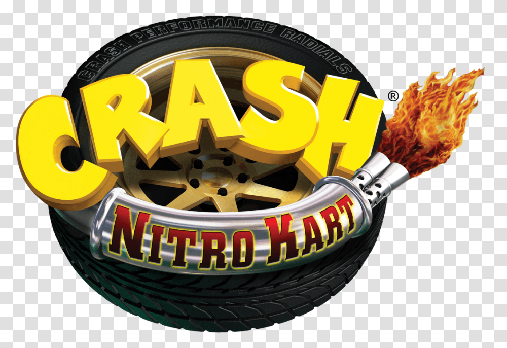 Crash Nitro Kartgallery Bandipedia Fandom Crash Nitro Kart Gba Logo, Symbol, Text, Trademark, Leisure Activities Transparent Png