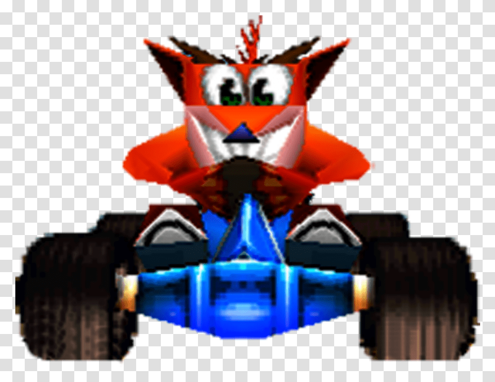 Crash Team Racing Crash, Toy, Robot Transparent Png