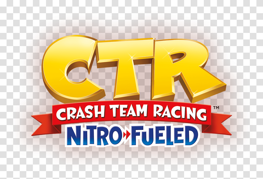 Crash Team Racing Nitro Fueled Crash Team Racing Logo, Word, Crowd, Game, Leisure Activities Transparent Png