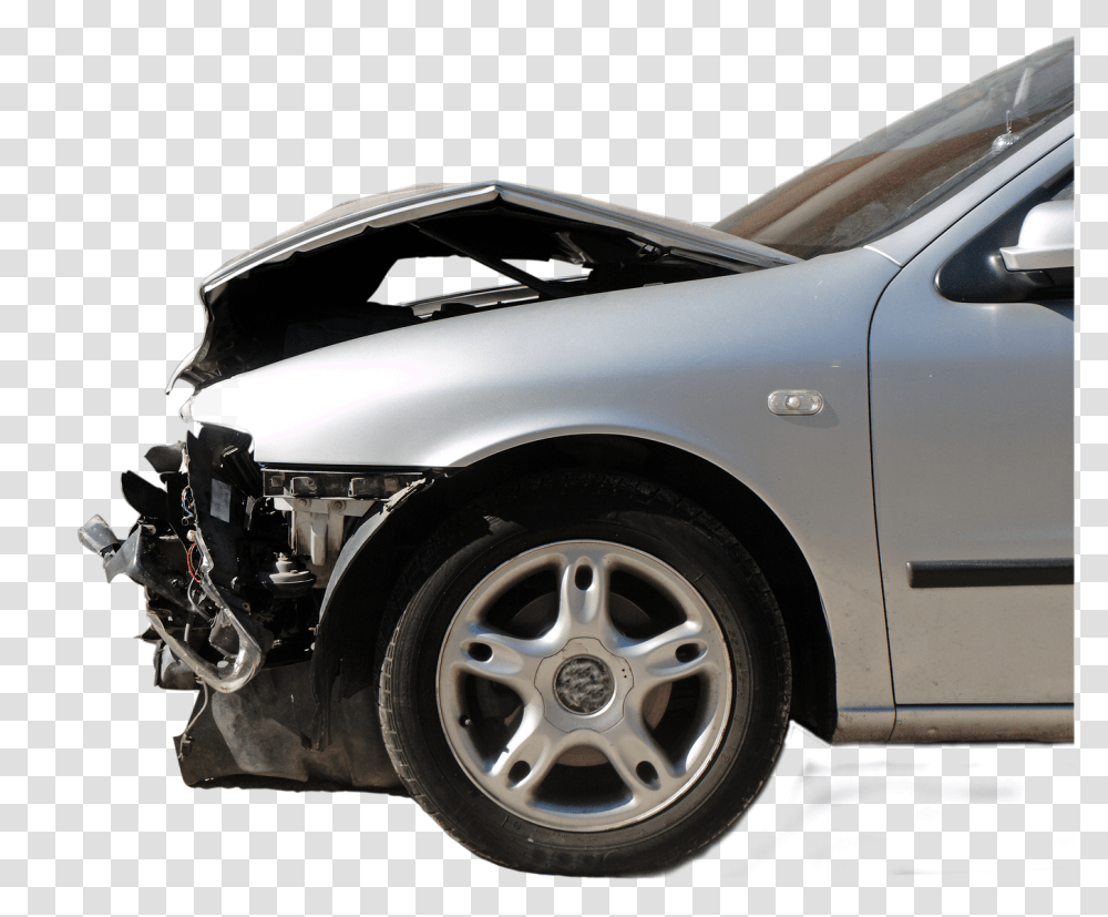 Crashed Car Download Free Clipart With Crashed Car, Spoke, Machine, Alloy Wheel, Tire Transparent Png