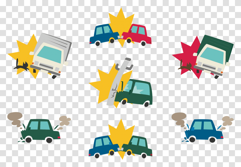 Crashed Car, Star Symbol, Batman Logo Transparent Png