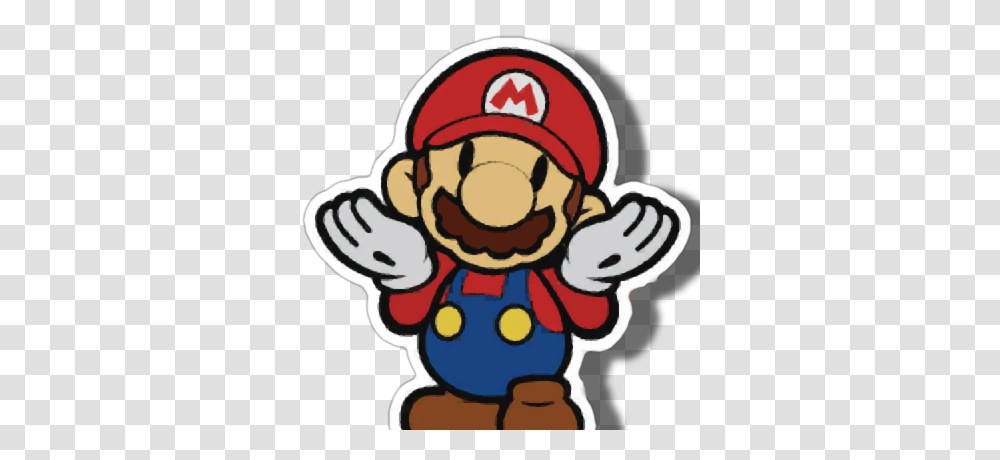 Crashes Paper Mario On Twitter Spoiling Super Mario Odyssey, Mascot Transparent Png