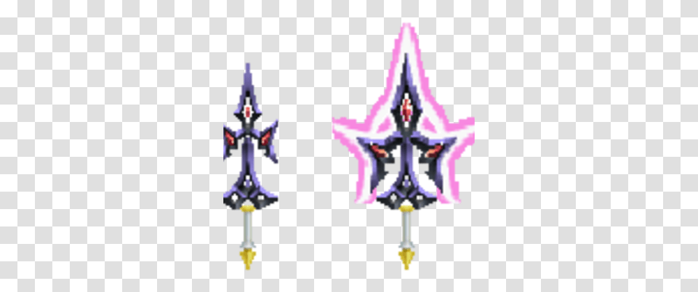 Crater Kingdom Hearts Wiki Fandom Clip Art, Symbol, Weapon, Weaponry, Star Symbol Transparent Png