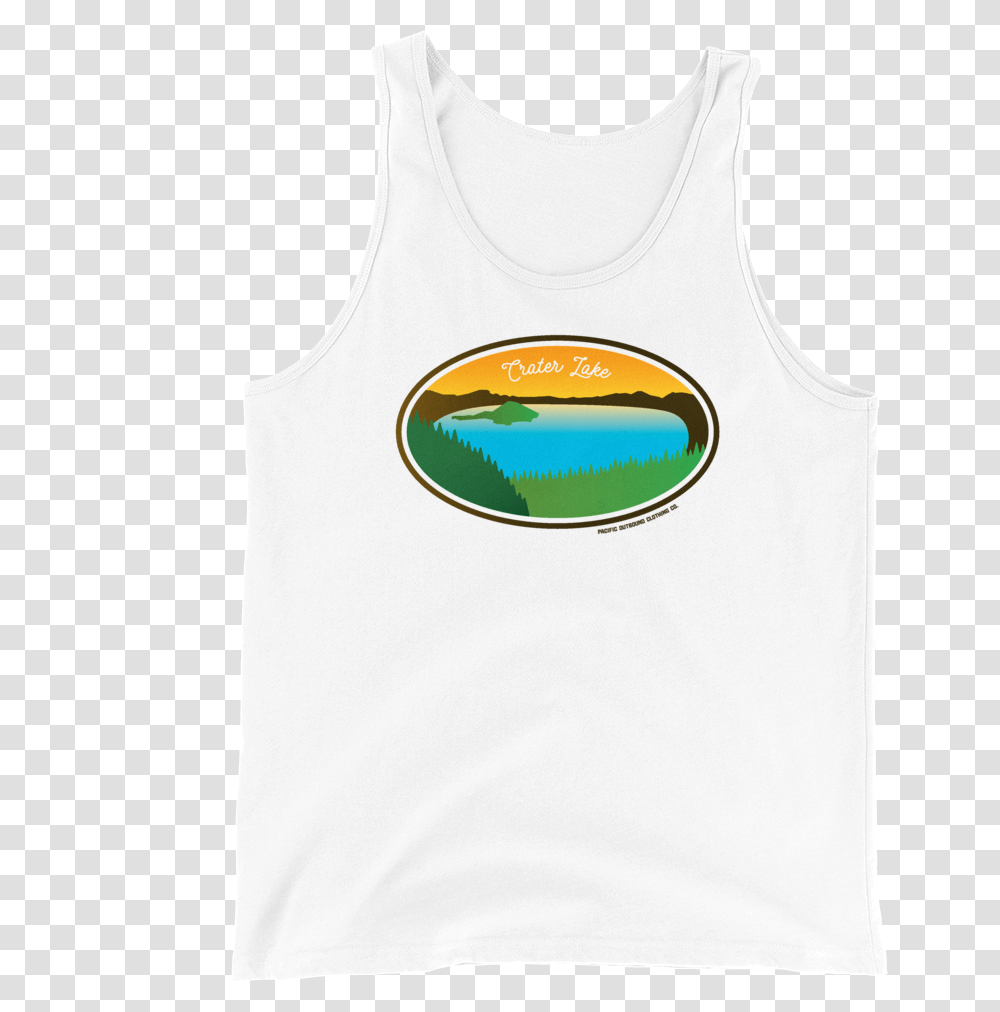 Crater Lake Tank Apparel In The Great Pacific Northwest Active Tank, Tank Top, T-Shirt, Undershirt Transparent Png