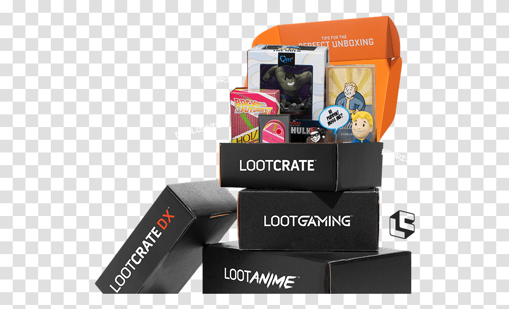 Crates Archives The Ghost Howls Loot Crate Mystery Box, Text, Bottle, Carton, Cardboard Transparent Png