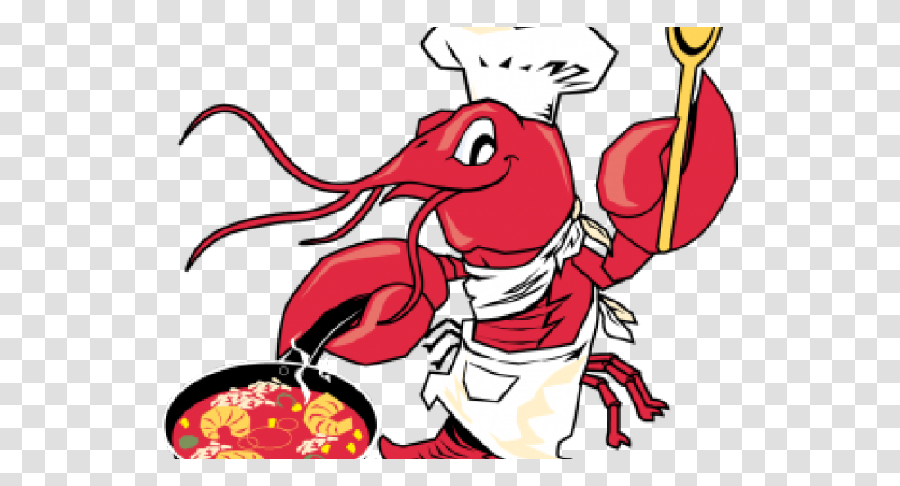 Crawfish Clipart Lobster Dinner Free Clip Art Stock, Chef Transparent Png