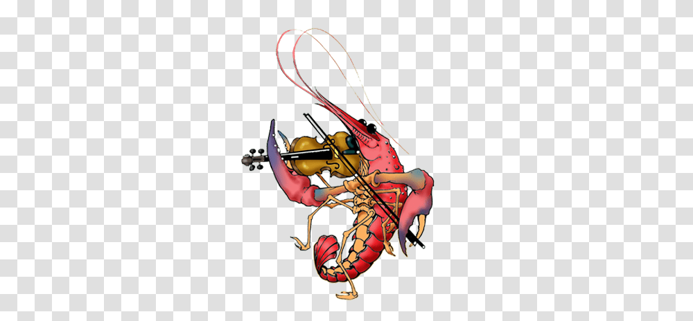 Crawfish Clipart Zydeco, Bow, Sea Life, Animal, Person Transparent Png