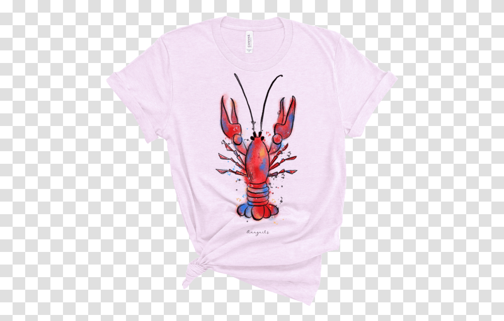 Crawfish Watercolor Clipart Crawfish Watercolor, Insect, Invertebrate, Animal, Food Transparent Png