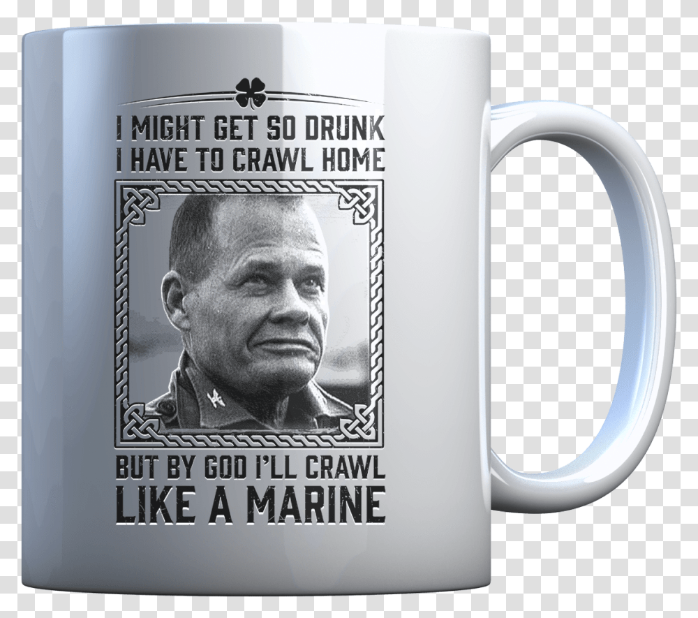 Crawl Home A Marine, Coffee Cup, Person, Human, Id Cards Transparent Png