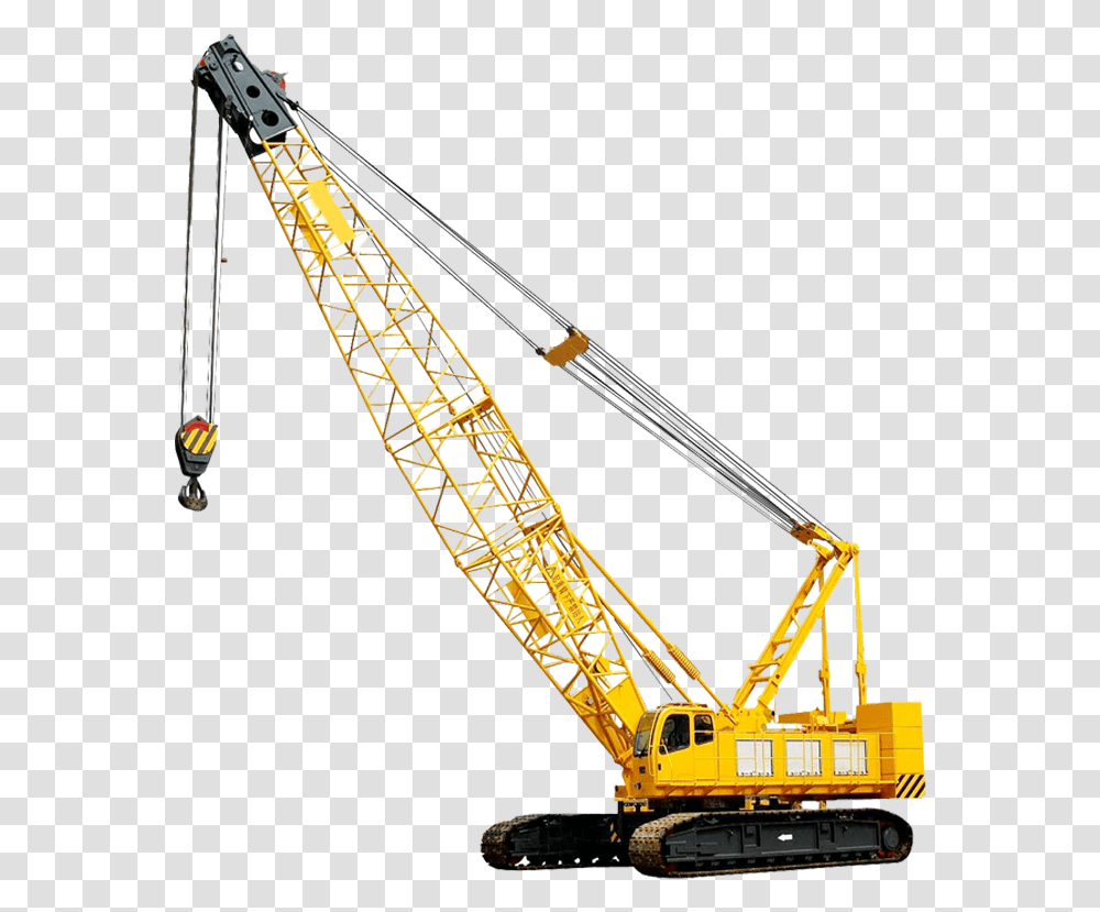 Crawler Crane Download Crane At Construction Site, Construction Crane Transparent Png