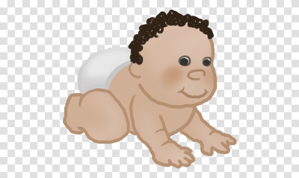Crawling Baby Clipart Crawling, Toy, Plush, Snowman, Rock Transparent Png