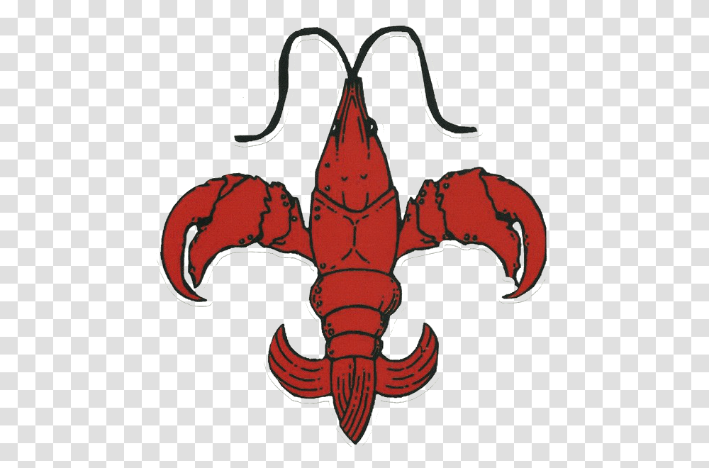 Crayfish Clip Art Fleur De Lis Louisiana Crawfish Image, Sea Life, Animal, Crawdad, Seafood Transparent Png