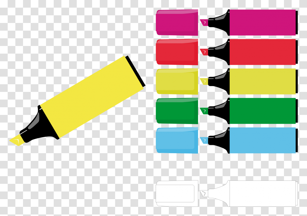 Crayola Highlighter Pen Highlighter Clipart, Weapon, Weaponry, Crayon, Marker Transparent Png