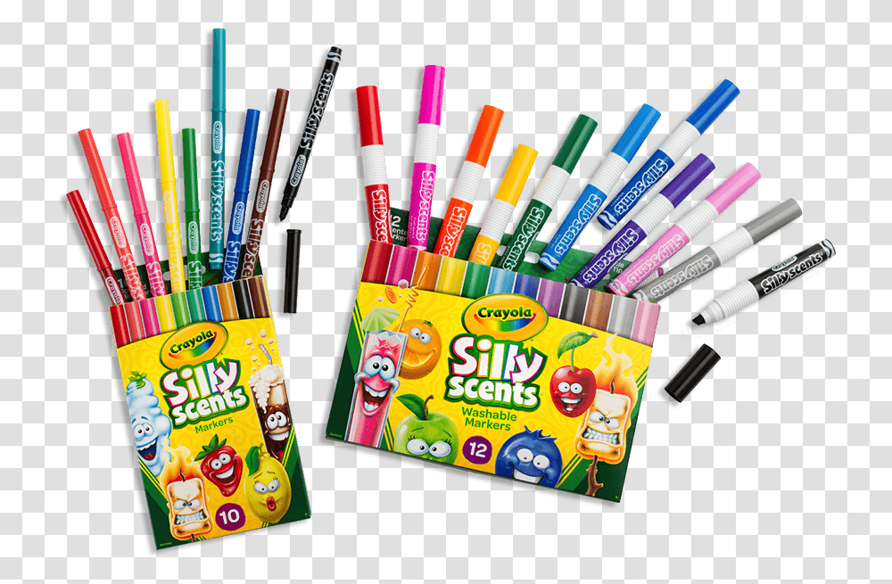Crayola Sillyscents Markers Crayola Markers, Pen, Food Transparent Png
