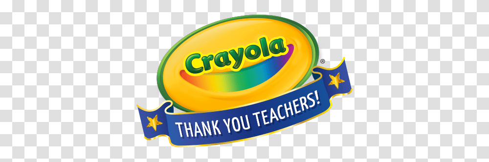 Crayola Thank A Teacher, Label, Frisbee, Toy Transparent Png