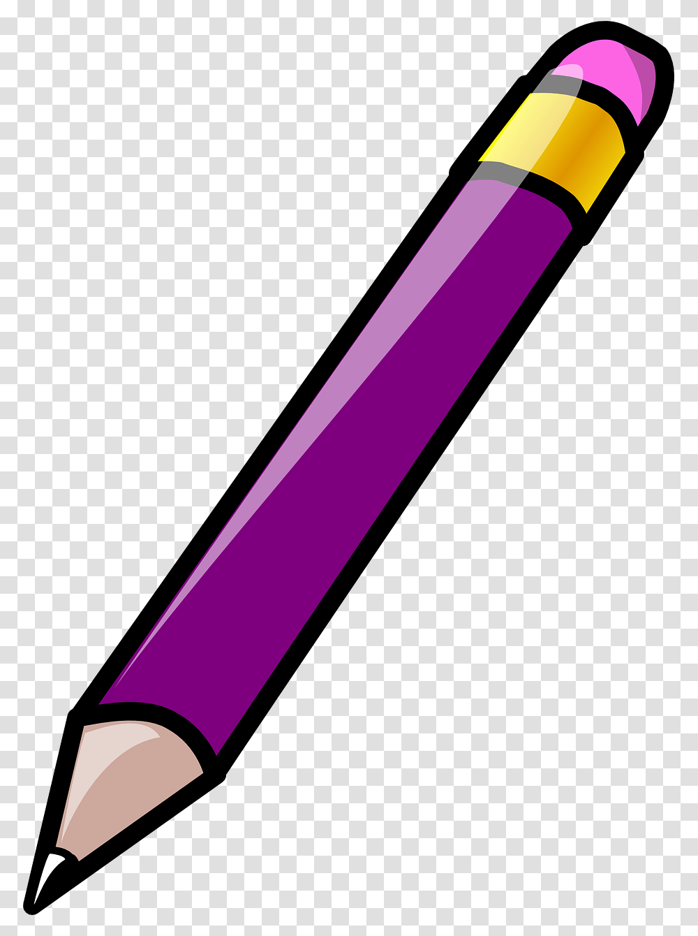 Crayon Clipart, Pencil, Rubber Eraser Transparent Png