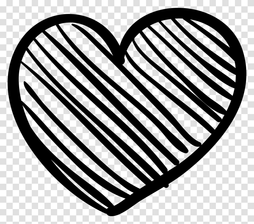 Crayon Scribble Clipart Heart Sketch Icon, Mixer, Appliance, Pillow, Cushion Transparent Png