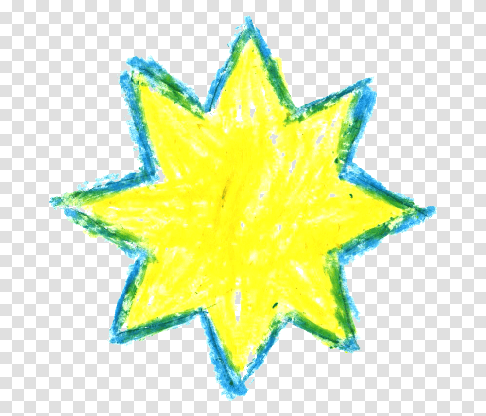 Crayon Star Drawing Star Drawing Crayon, Star Symbol, Fungus Transparent Png