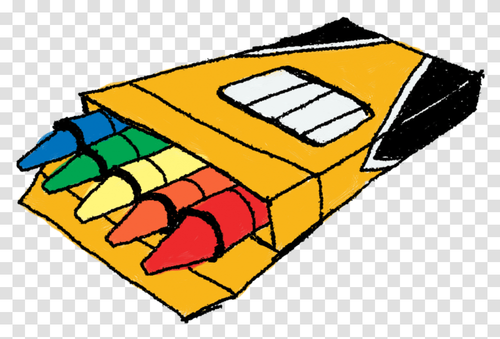 Crayons And Glue Crayon Clipart Transparent Png