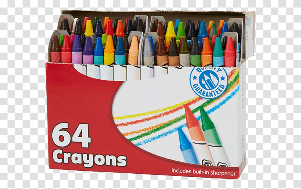 Crayons Box 72 Roseart Pencil Crayons Transparent Png