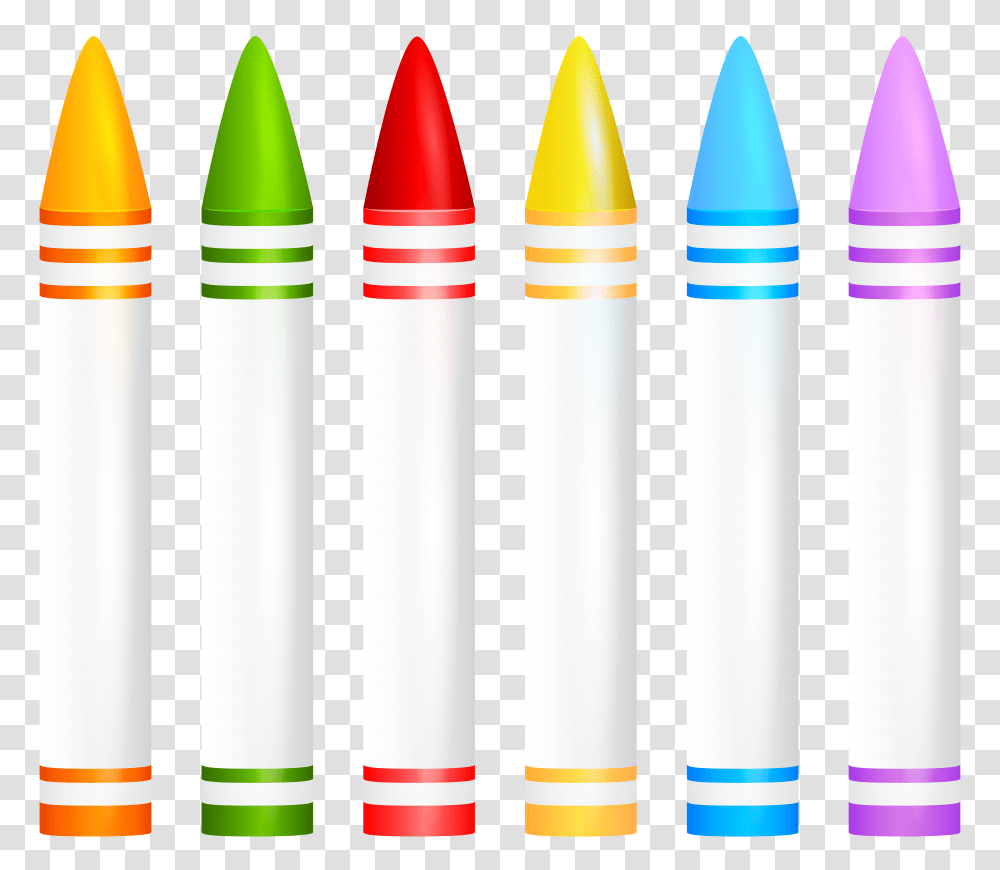 Crayons Clip Art, Apparel, Lighting, Cylinder Transparent Png