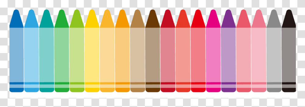 Crayons Colorful Cute Frame School Crayons Transparent Png