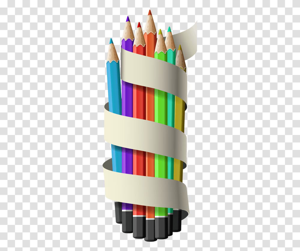 Crayons De Couleursarticles D Ecole, Pencil, Marker Transparent Png