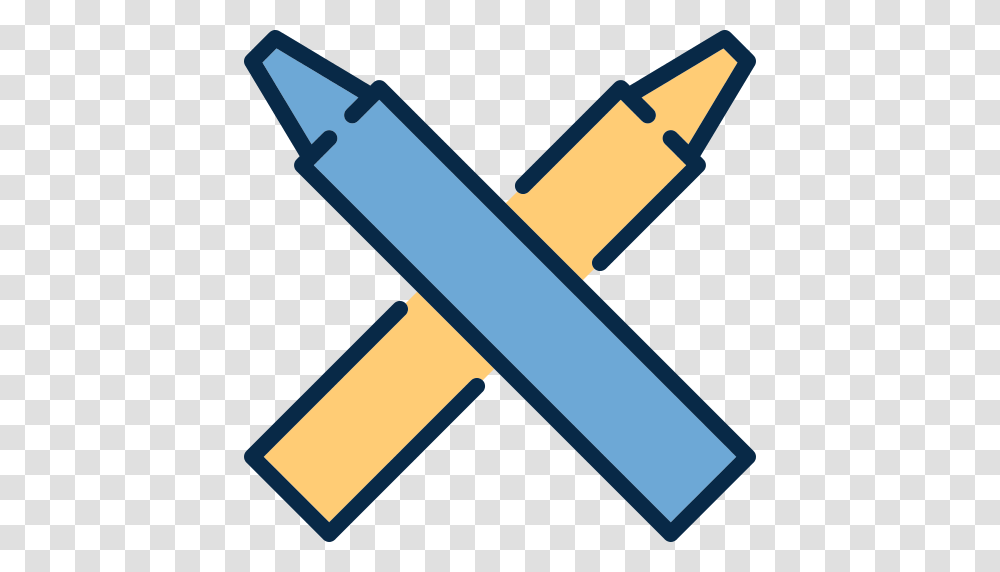 Crayons Icon, Weapon, Weaponry, Blade, Knife Transparent Png