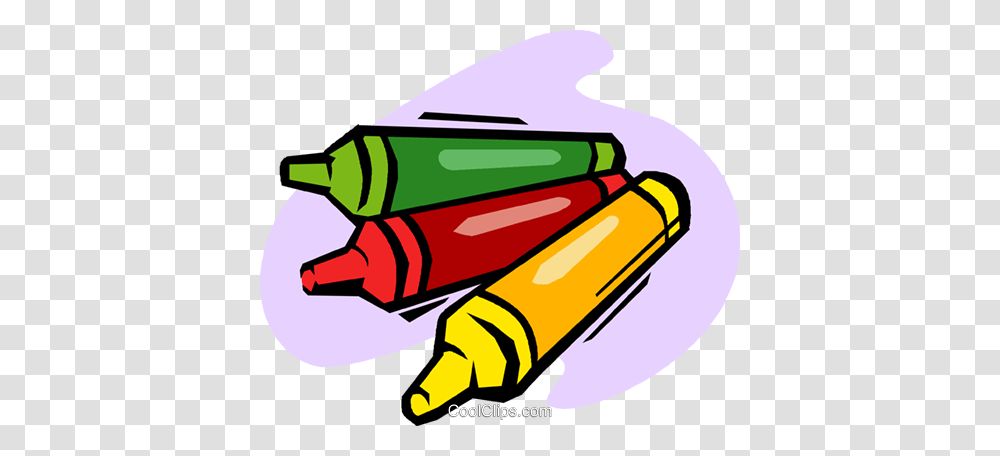 Crayons Royalty Free Vector Clip Art Illustration, Dynamite, Bomb, Weapon, Weaponry Transparent Png