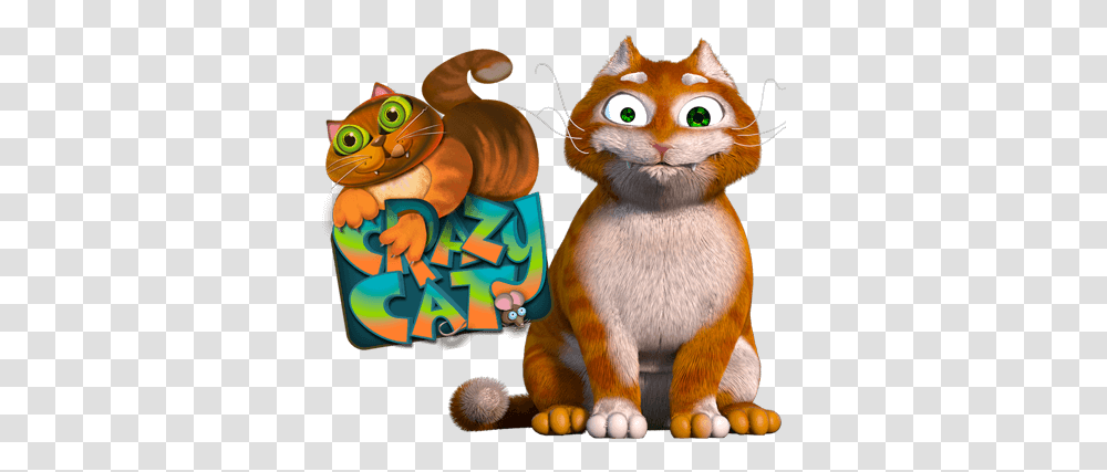 Crazy Catlogowithcatartwork Charitable Gaming By Cartoon, Figurine, Pet, Mammal, Animal Transparent Png