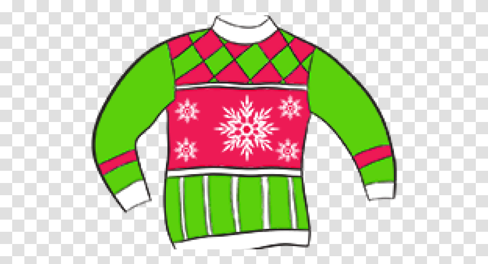 Crazy Clipart Sweater Ugly Sweater Clip Art, Clothing, Apparel, Sweatshirt, T-Shirt Transparent Png