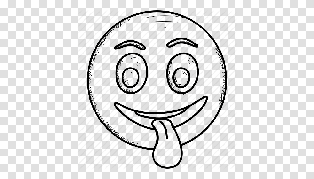 Crazy Emoji Face Naughty Out Smiley Stuck Tongue Icon, Photography, Head Transparent Png