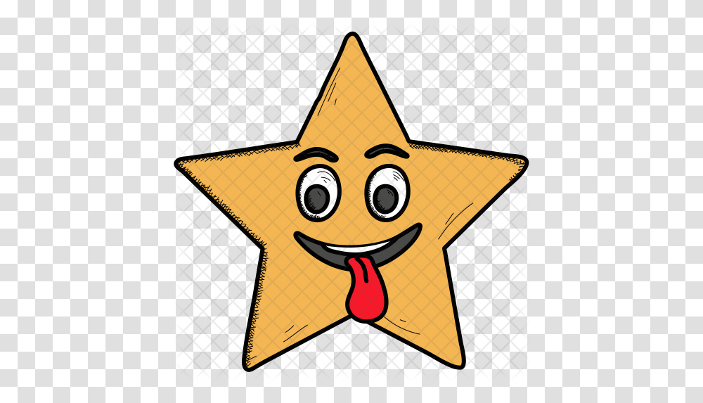 Crazy Emoji Icon Icon, Symbol, Star Symbol, Guitar, Leisure Activities Transparent Png