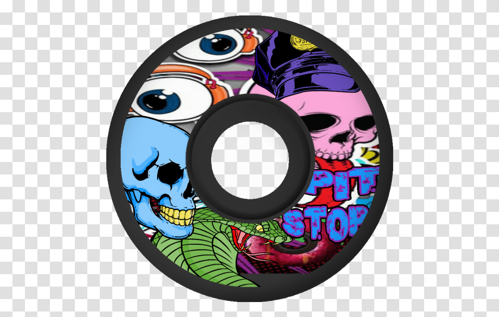 Crazy Eyes 52mm Wheels Circle, Disk, Dvd Transparent Png