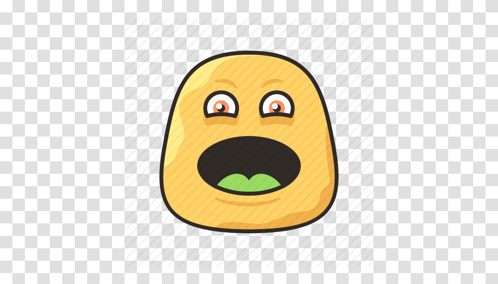 Crazy Face Funny Laughing Monster Icon, Animal Transparent Png