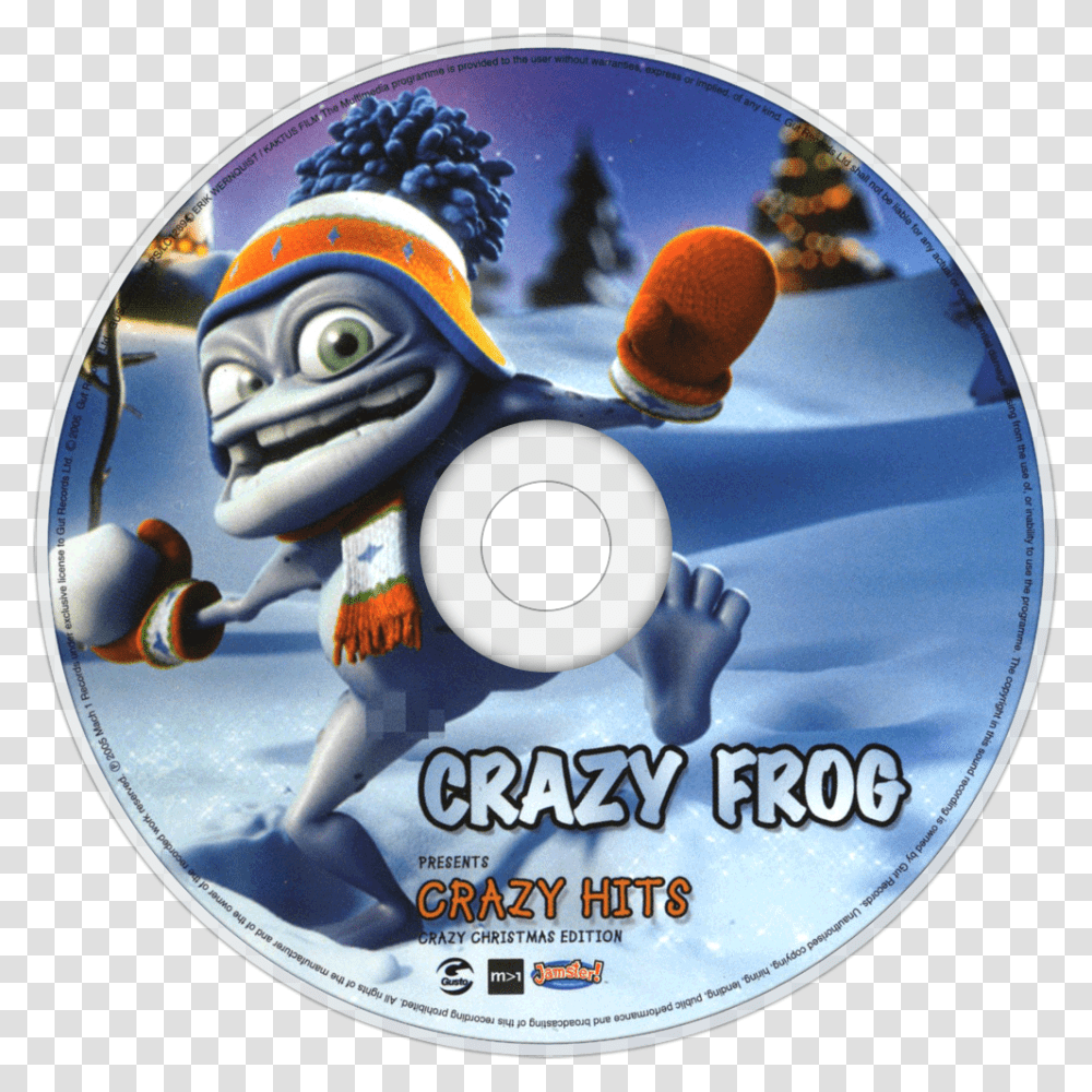 Crazy Frog Crazy Frog, Disk, Dvd, Toy Transparent Png