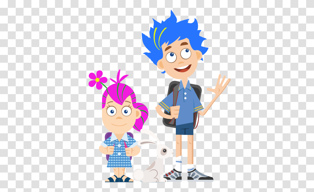 Crazy Hair Special Lunch Day, Girl, Female Transparent Png