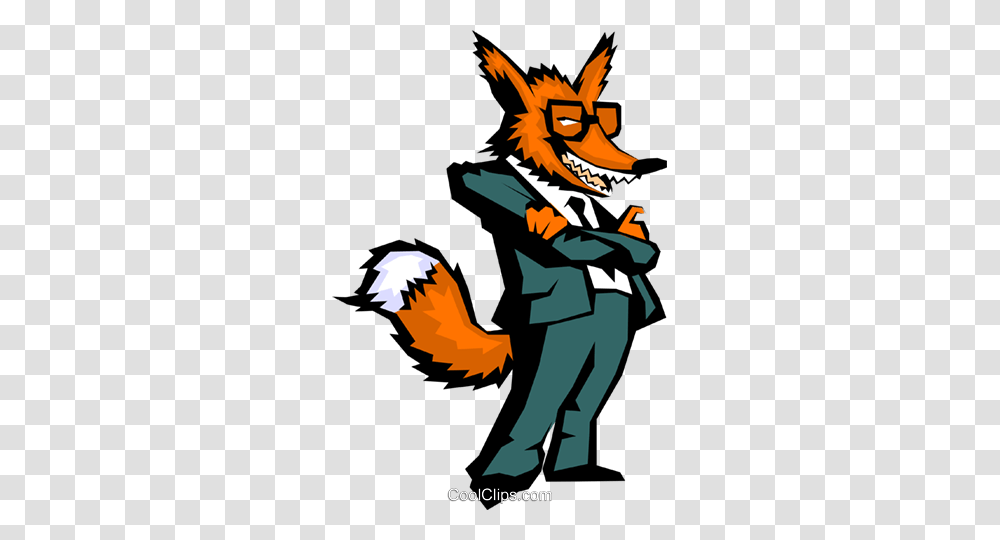 Crazy Like A Fox Royalty Free Vector Clip Art Illustration, Performer, Person, Poster, Advertisement Transparent Png