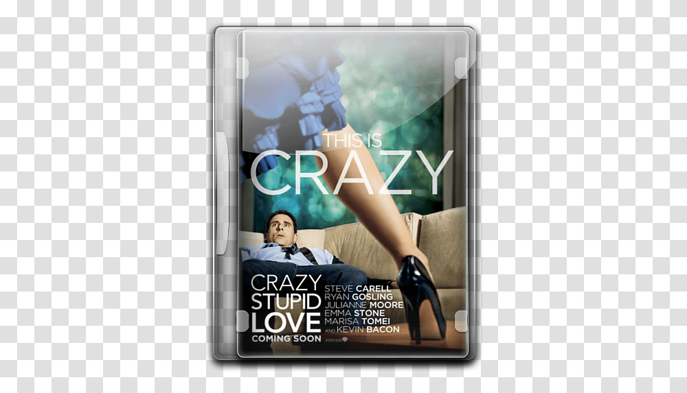 Crazy Stupid Love V3 Icon English Movies 3 Iconset Crazy Stupid Love Movie Poster, High Heel, Shoe, Footwear, Clothing Transparent Png