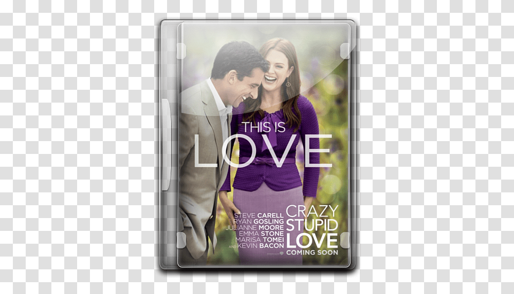 Crazy Stupid Love V5 Icon Crazy Stupid Love Movie Poster, Person, Dating, Magazine, Book Transparent Png