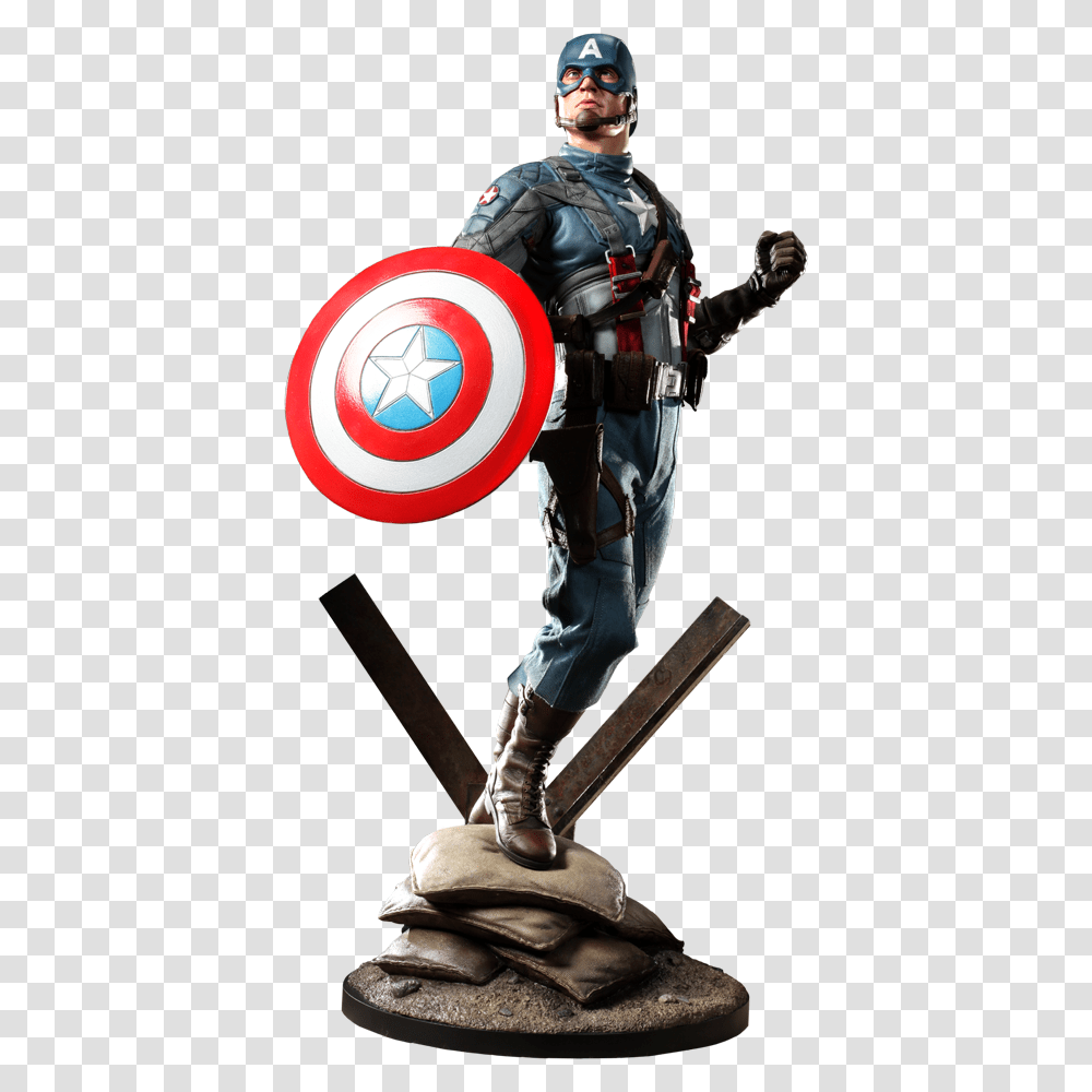 Crazy Toys Captain America First Avenger Premium Format, Helmet, Armor, Costume Transparent Png