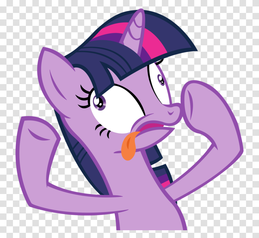 Crazy Twilight Sparkle My Little Pony Silly, Purple, Animal Transparent Png