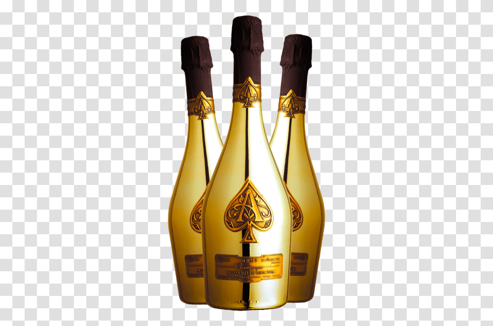 Creagfx Bottles Gold Psd Official Psds Ace Of Spades Bottle, Alcohol, Beverage, Drink, Wine Transparent Png