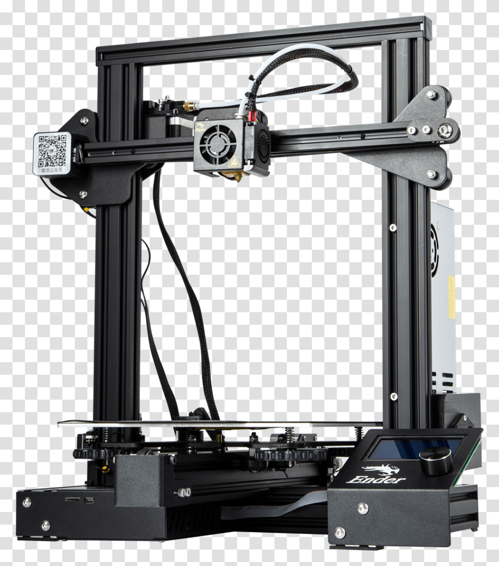Creality Ender 3 Pro, Sink Faucet, Machine, Monitor, Screen Transparent Png