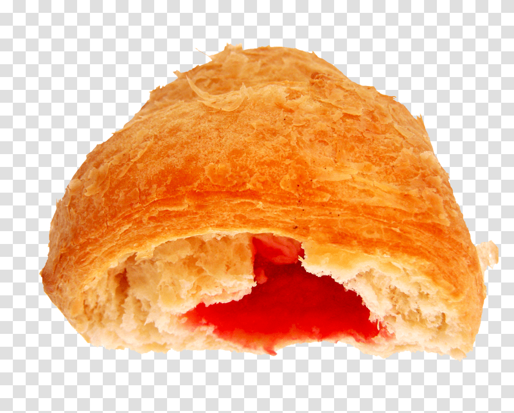 Cream Bun Image, Food, Bread, Croissant, Burger Transparent Png