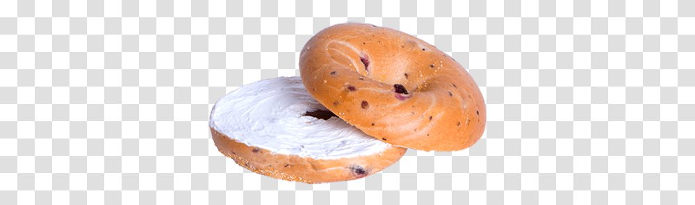 Cream Cheese Bagel Blueberry Cream Cheese Bagels, Bread, Food, Fungus, Bun Transparent Png