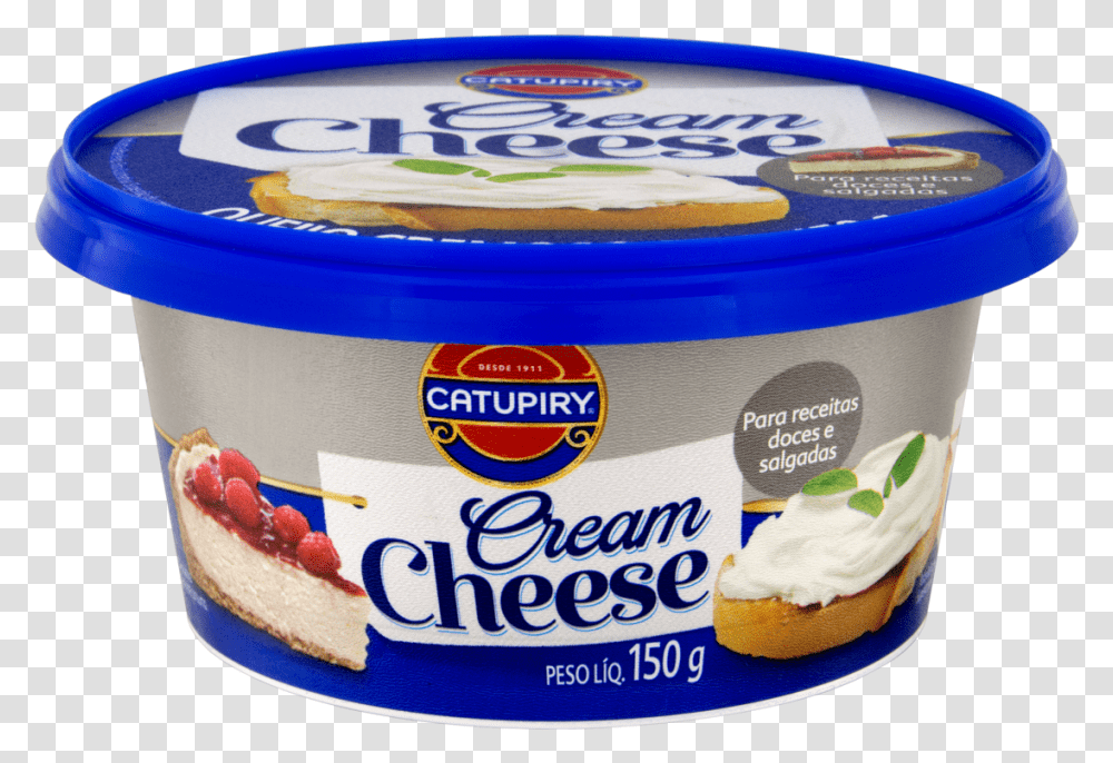 Cream Cheese Catupiry, Dessert, Food, Yogurt, Creme Transparent Png